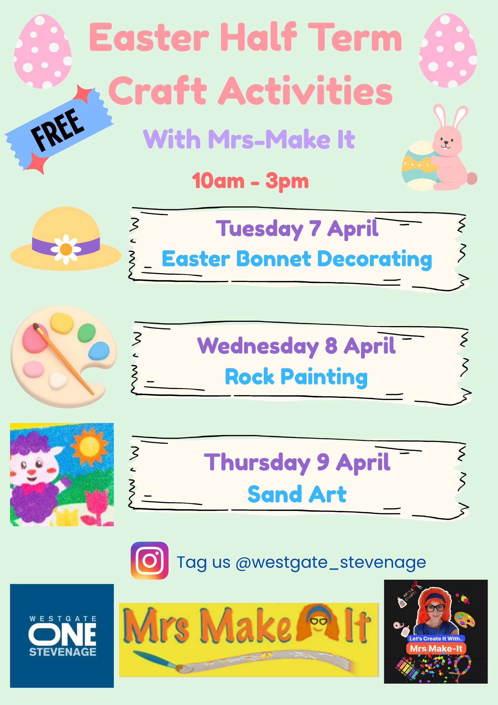 Featured image for “Easter Half Term – Craft Activities”